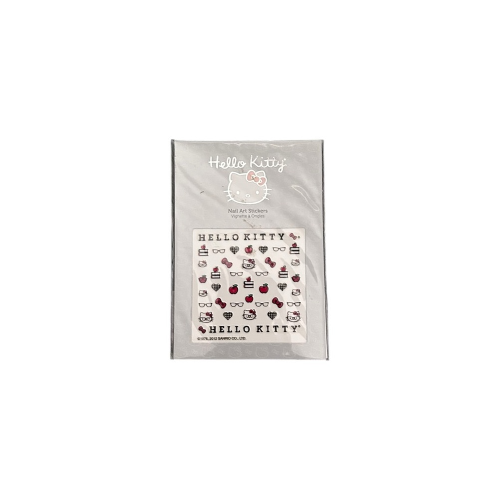 Hello Kitty by Sanrio x Sephora "Nerd" Nail Art Stickers Ltd. Edition Kawaii NWT